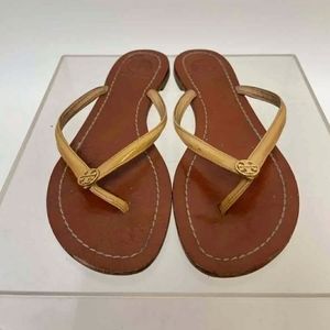Tory Burch Designer Terra Sandals Flip Flops Thongs Size 6